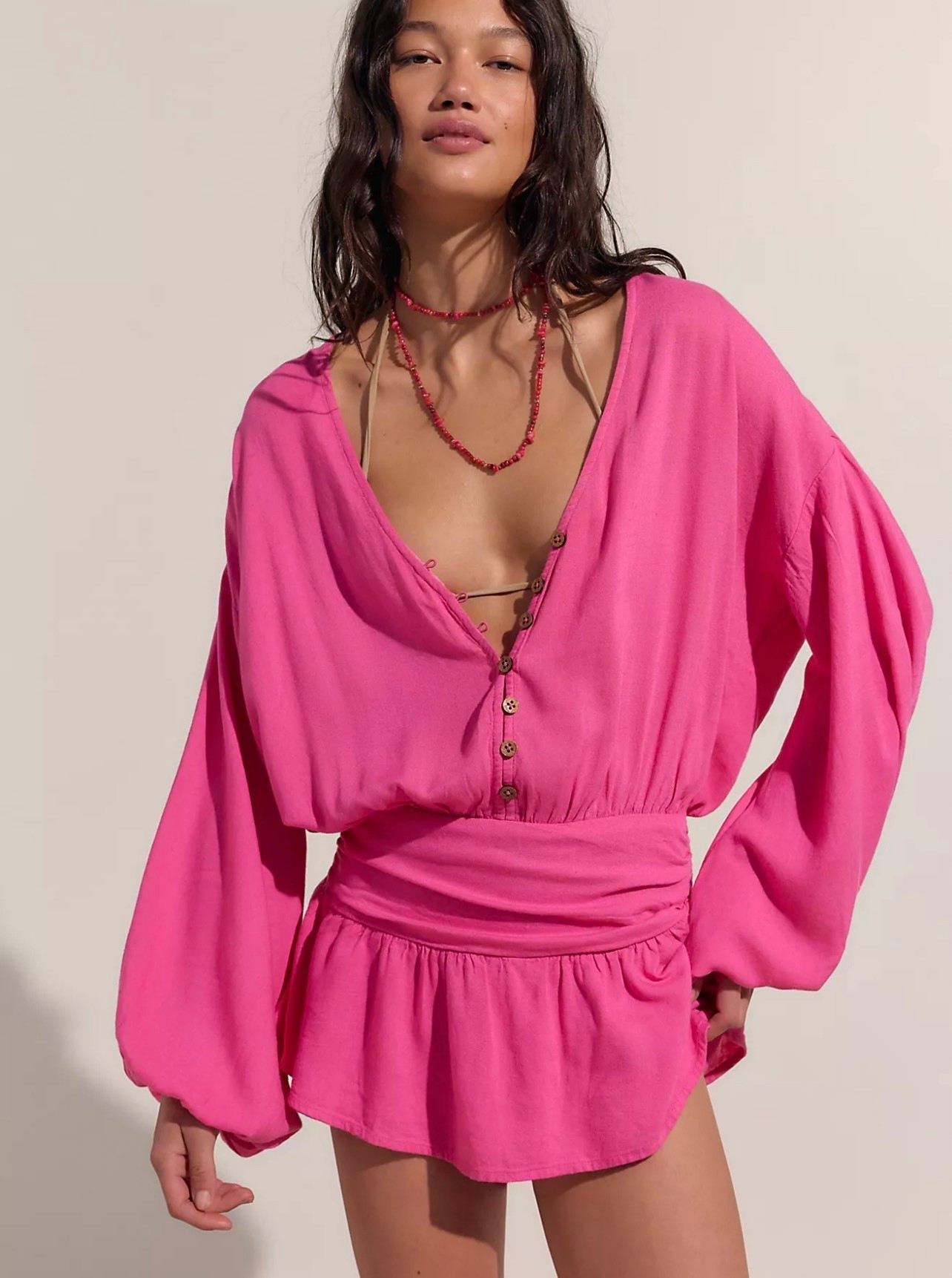 Free People’s Carson Drop-Waist Romper