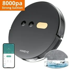 Wyze Robot Vacuum with LiDAR Room Mapping, 2,100Pa Strong Suction, Straight-line Movements, Virtu... | Walmart (US)