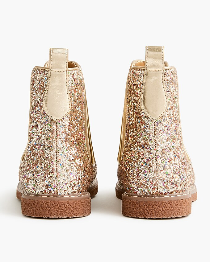 Girls' glitter Chelsea boots | J.Crew Factory