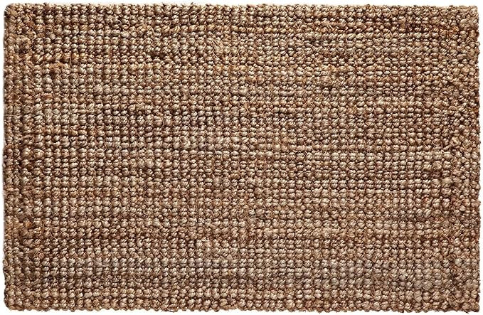 Croft&Cane Handspun Jute Area Rug – Premium Handwoven Reversible Chunky Textured Natural Rug - ... | Amazon (US)