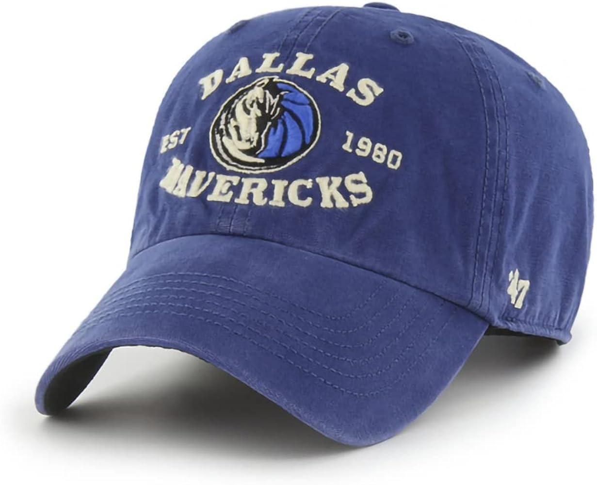 '47 NBA Vintage Brockman Adjustable Adjustable Clean Up Hat, Adult One Size Fits All | Amazon (US)