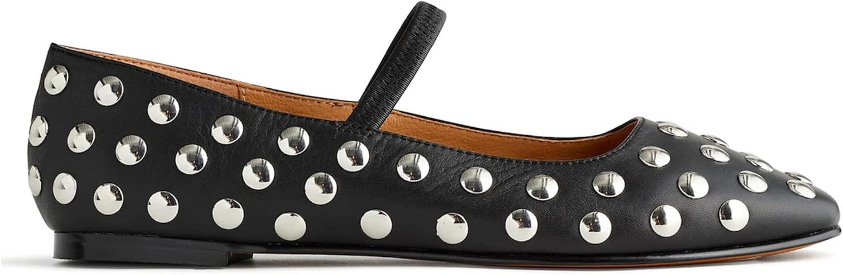 MICIFA Rhinestone Ballet Flats for Women, Crystals Ballerina Shoes Buckle Strap Mary Jane Flats R... | Amazon (US)