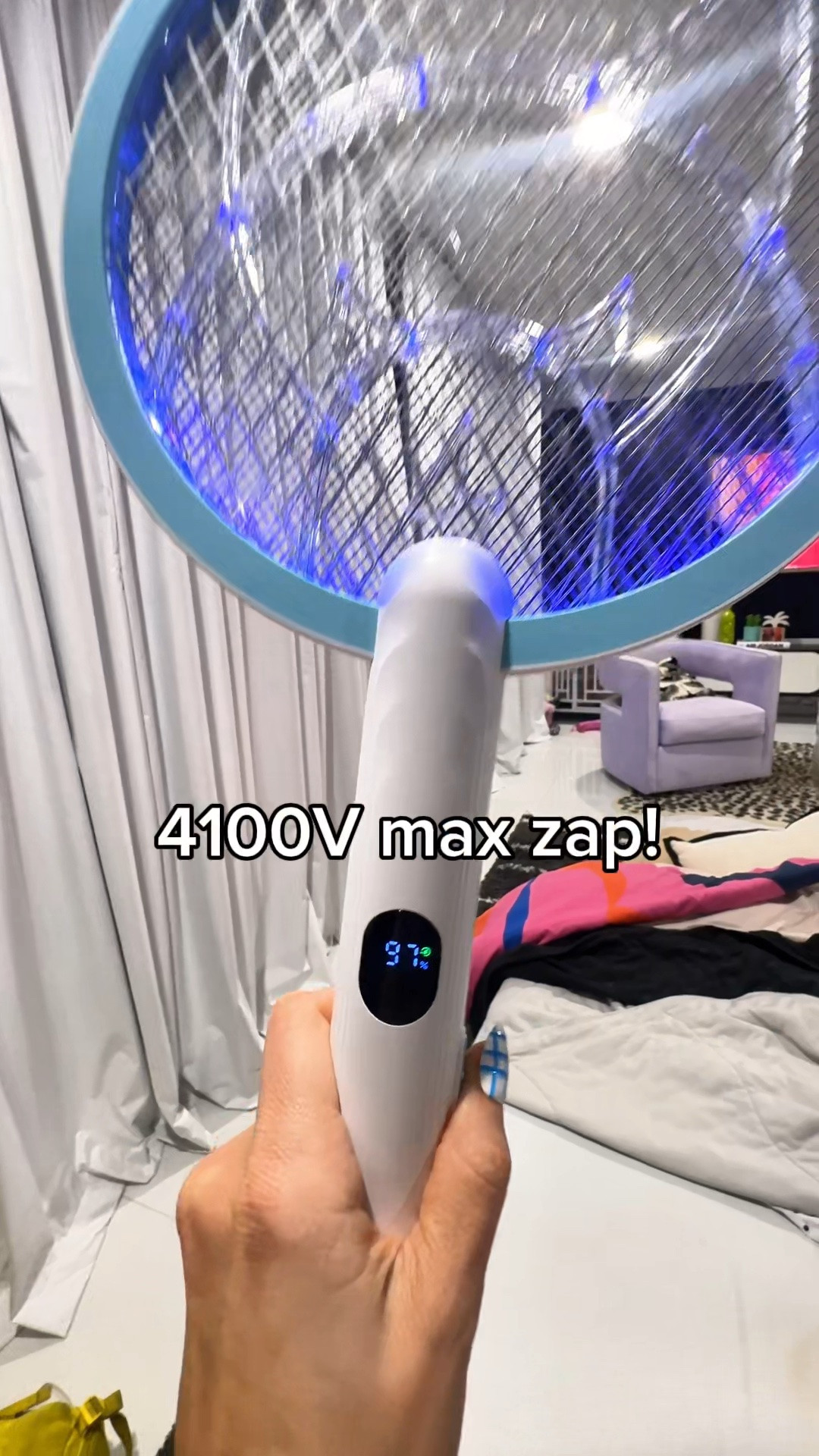 Loud zap but very worth it. This electric fly swatter works so well!

#LTKHome