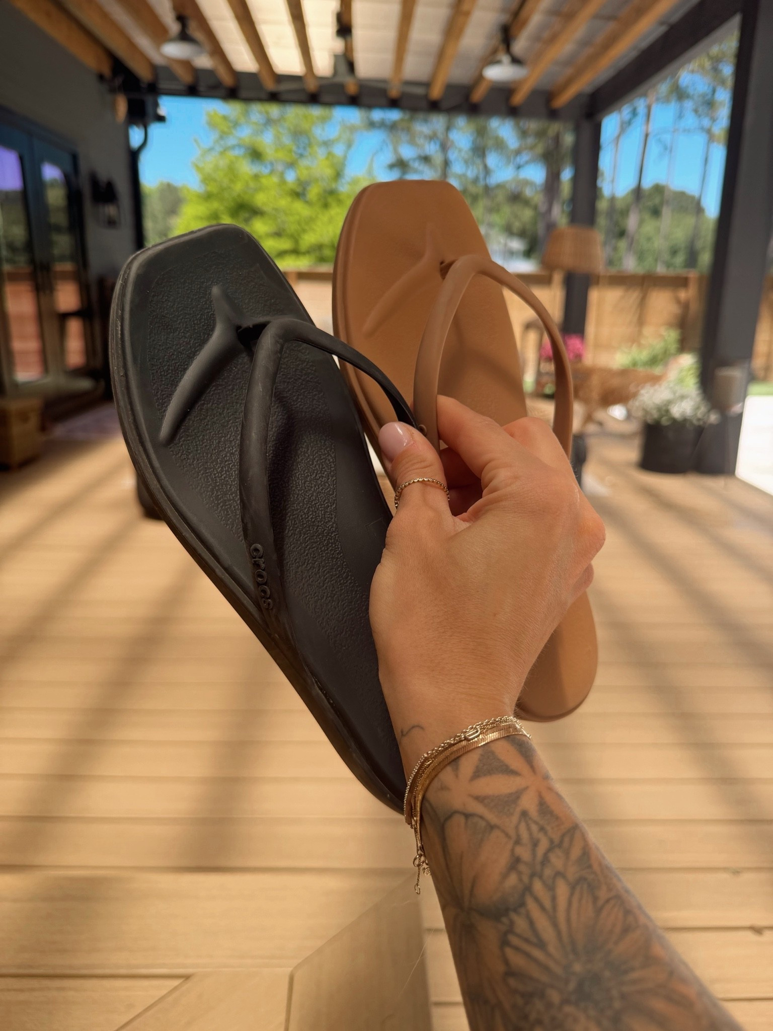 The best under $40 ALL AROUND comfy flip flip to ever exist 🥹🩴🤎👏🏼 I adore this shoe!!!!! 17/10 suggest! I have worn mine to the ground 🙈 tts! I linked several options / retailers to grab them from! 

The direct @crocs website has the best variety of colors / styles!

#LTKootd #LTKSeasonal
