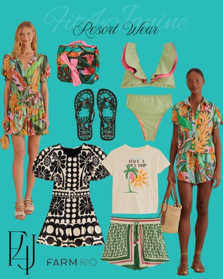 Bold and bright, here are some fun and NEW pieces to take with you on vacation!

Fit4Janine, Farm Rio, Resort Wear

#LTKstyletip #LTKSeasonal
