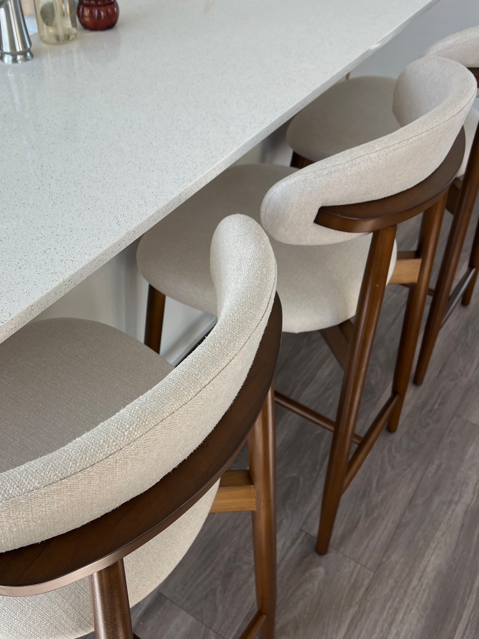Upholstered bar stools 

#LTKHome