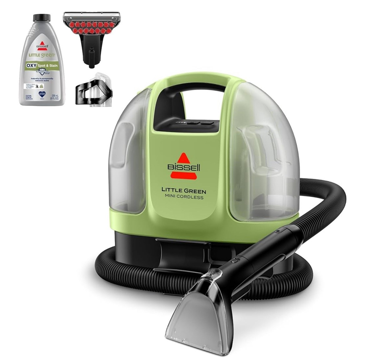 BISSELL Little Green Mini Cordless Portable Carpet and Upholstery Deep Cleaner, Car/Auto Detailer, with HydroRinse Self-Cleaning Tool and 4" Tough Stain Tool, 4015
Stain remover
Amazon finds
Household essentials
Cleaning

#LTKFamily #LTKHome #LTKU