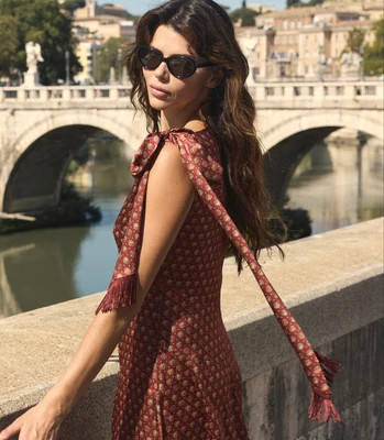 DÔEN NOVA DRESS -- SAN SEBASTIAN FOULARD - NOVA DRESS -- SAN SEBASTIAN FOULARD | Shop.app