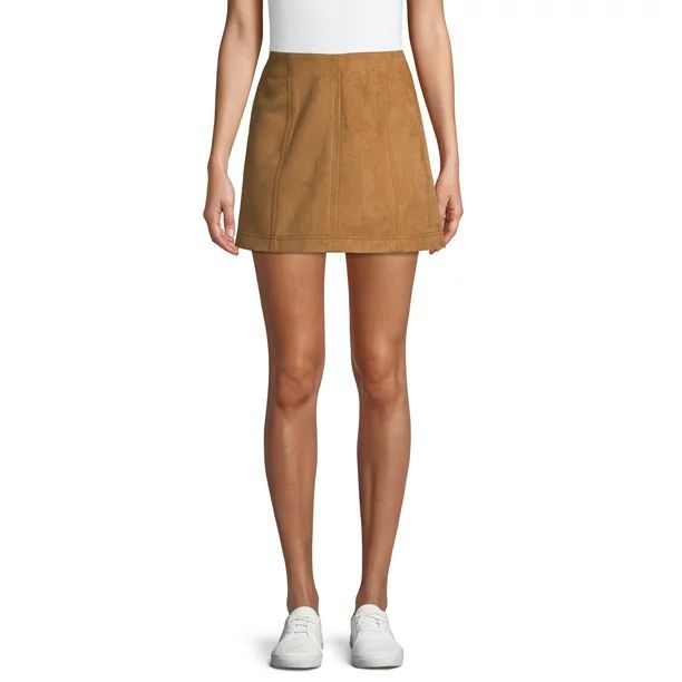 No Boundaries - No Boundaries Juniors' High Rise A-line Paneled Skirt - Walmart.com | Walmart (US)