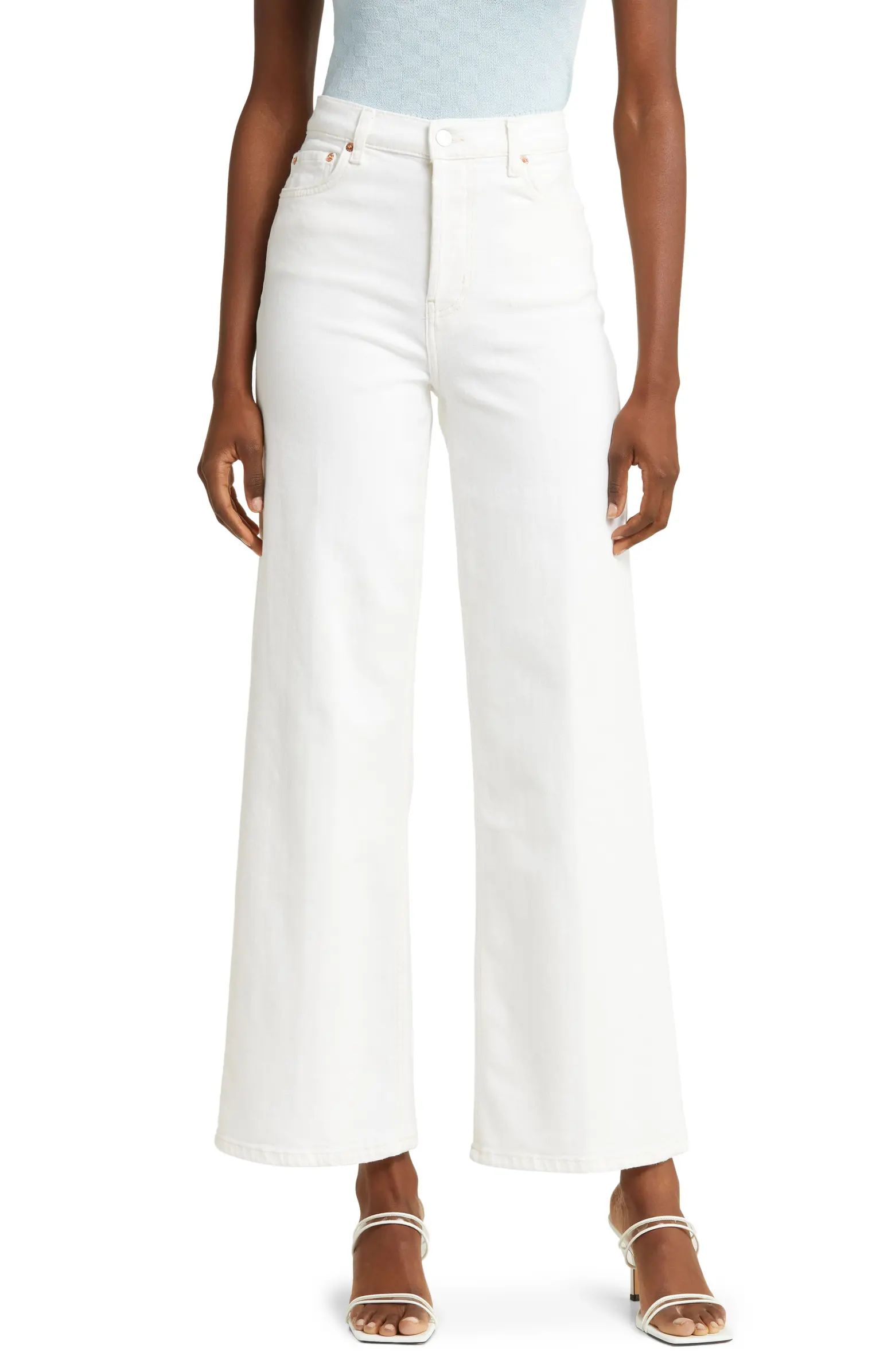 The Getty High Waist Wide Leg Jeans | Nordstrom