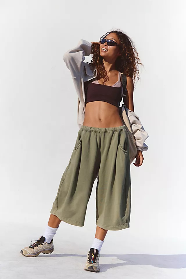 Trackline Cropped Easy Pants | Free People (Global - UK&FR Excluded)