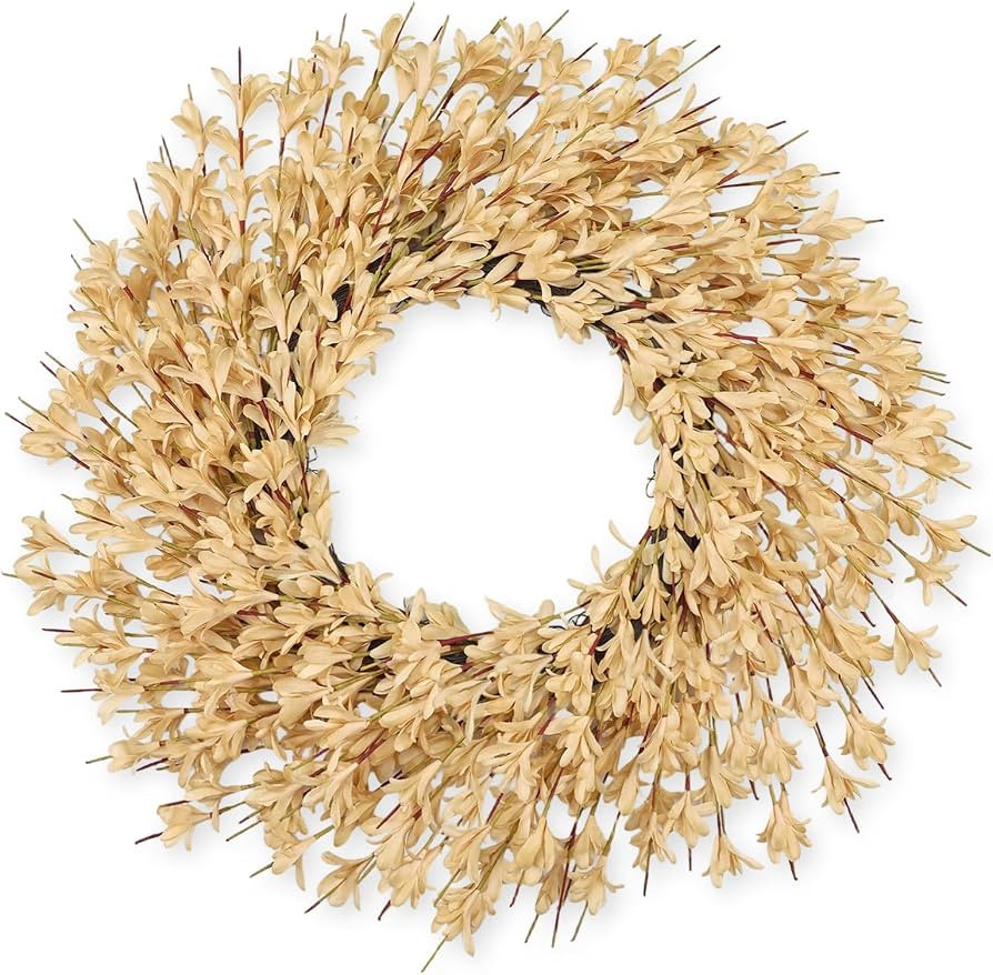 26 Inch Realistic Full Fall Wreaths for Front Door Outside Autumn Wreath     Large Fall Decoratio... | Amazon (US)