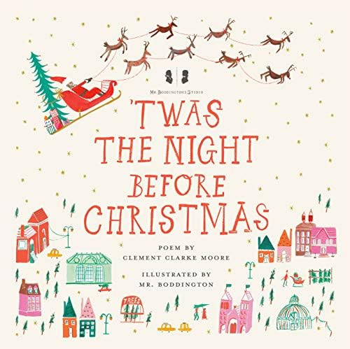Mr. Boddington's Studio: 'Twas the Night Before Christmas    Hardcover – Picture Book, November... | Amazon (US)