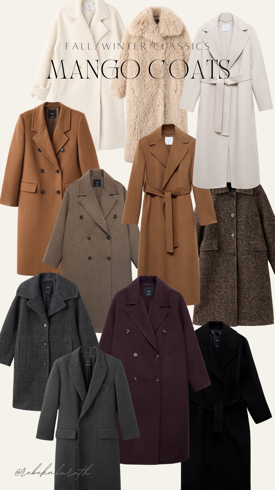 fall/winter classics: Mango coats

mango edit | classic coats | timeless outerwear | classy style | wool coats 

#LTKWorkwear #LTKStyleTip #LTKGiftGuide
