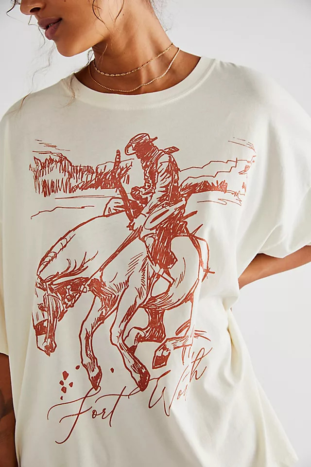 Cowboy Rodeo Onesize Tee | Free People (Global - UK&FR Excluded)