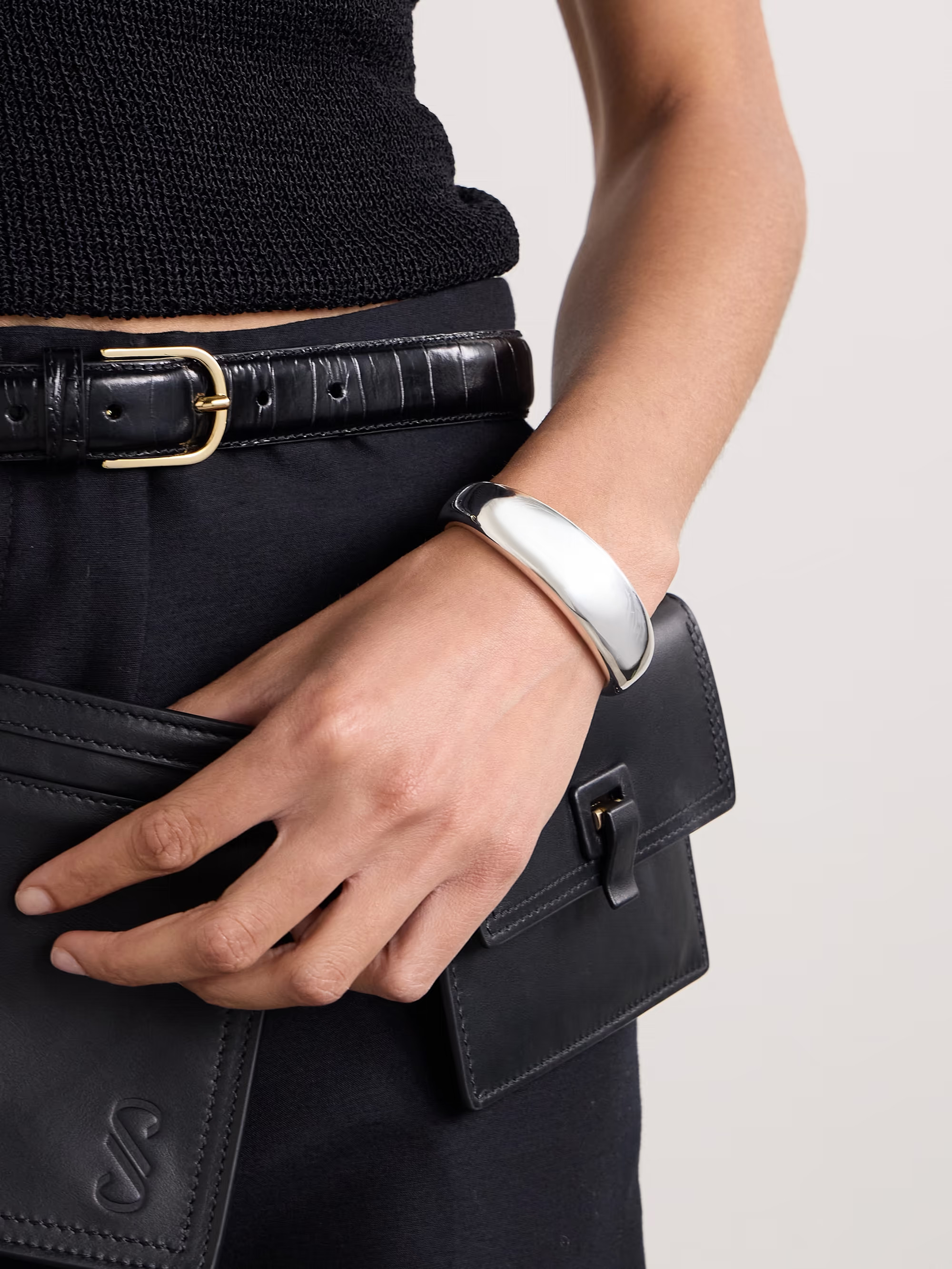 The Emma silver-plated cuff | NET-A-PORTER (UK & EU)