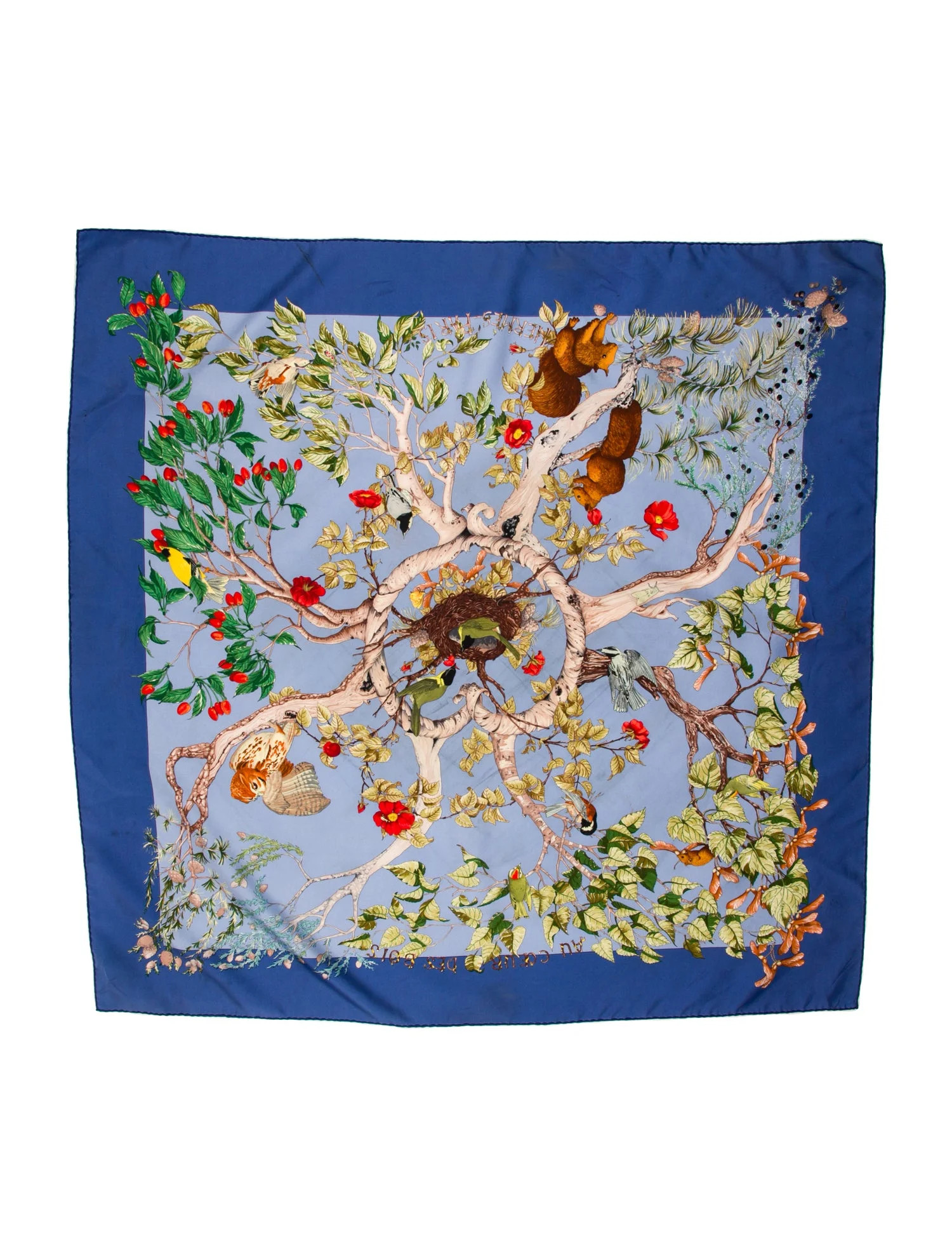 Au Coeur Des Bois Silk Scarf | The RealReal