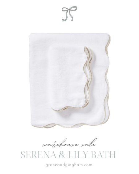 The Serena & Lily Private Warehouse Sale is live! I’m loving the scallops on the wave collection bath towels! ✨

serena and lily // bath towels // coastal decor // grandmillenial decor // bathroom decor

#LTKsalealert #LTKhome #LTKunder100