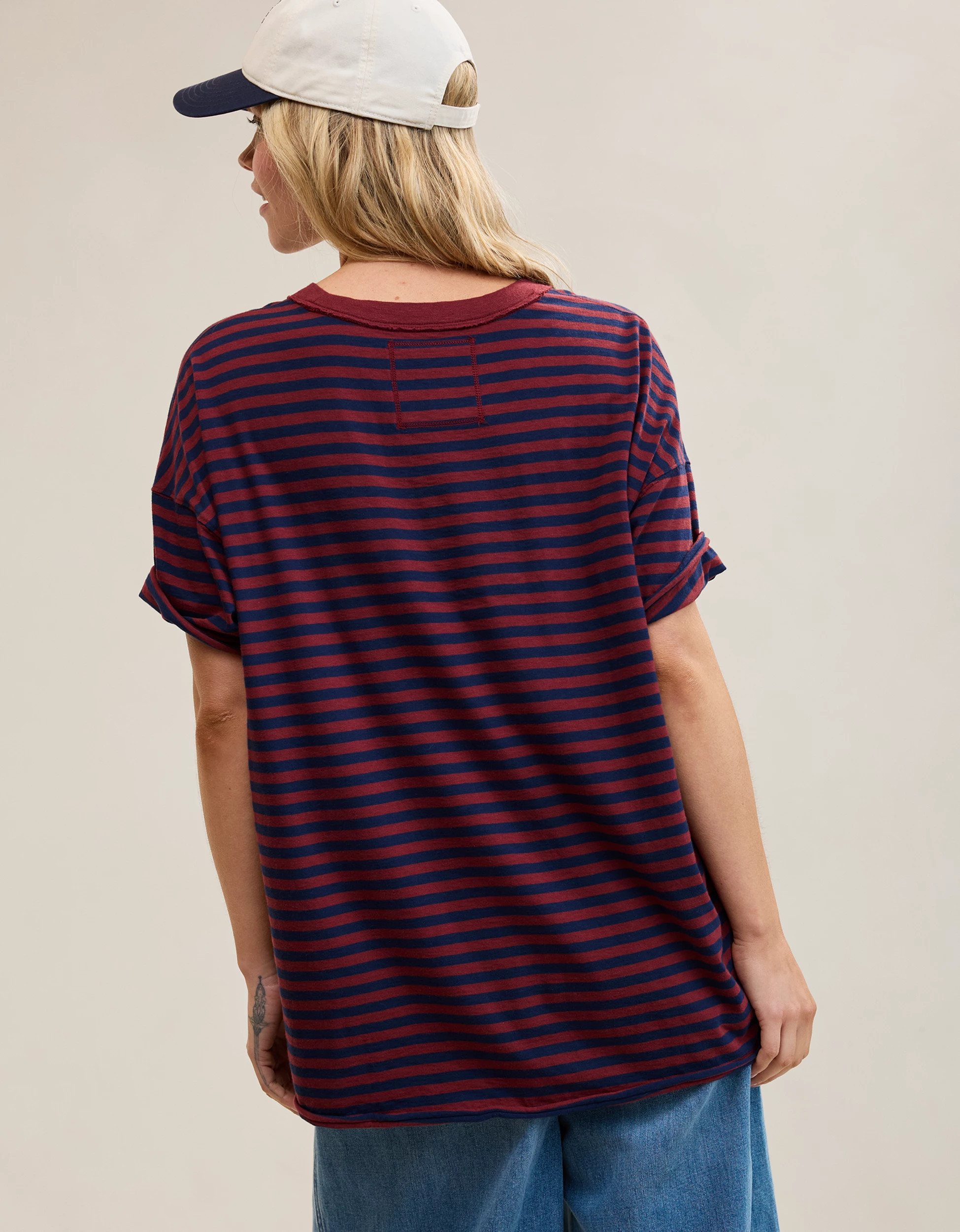 Aerie Oversized Crew Boyfriend T-Shirt | American Eagle Outfitters (US & CA)