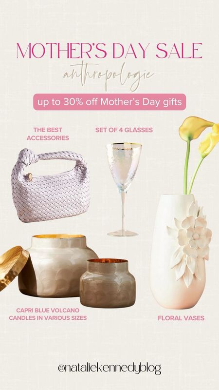 Anthropologie Mother’s Day sale- up to 30% off  Mother’s Day gifts