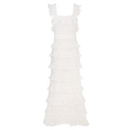 Natura Ruffle Dress | ZIMMERMANN (US, CA, EU, MENA)