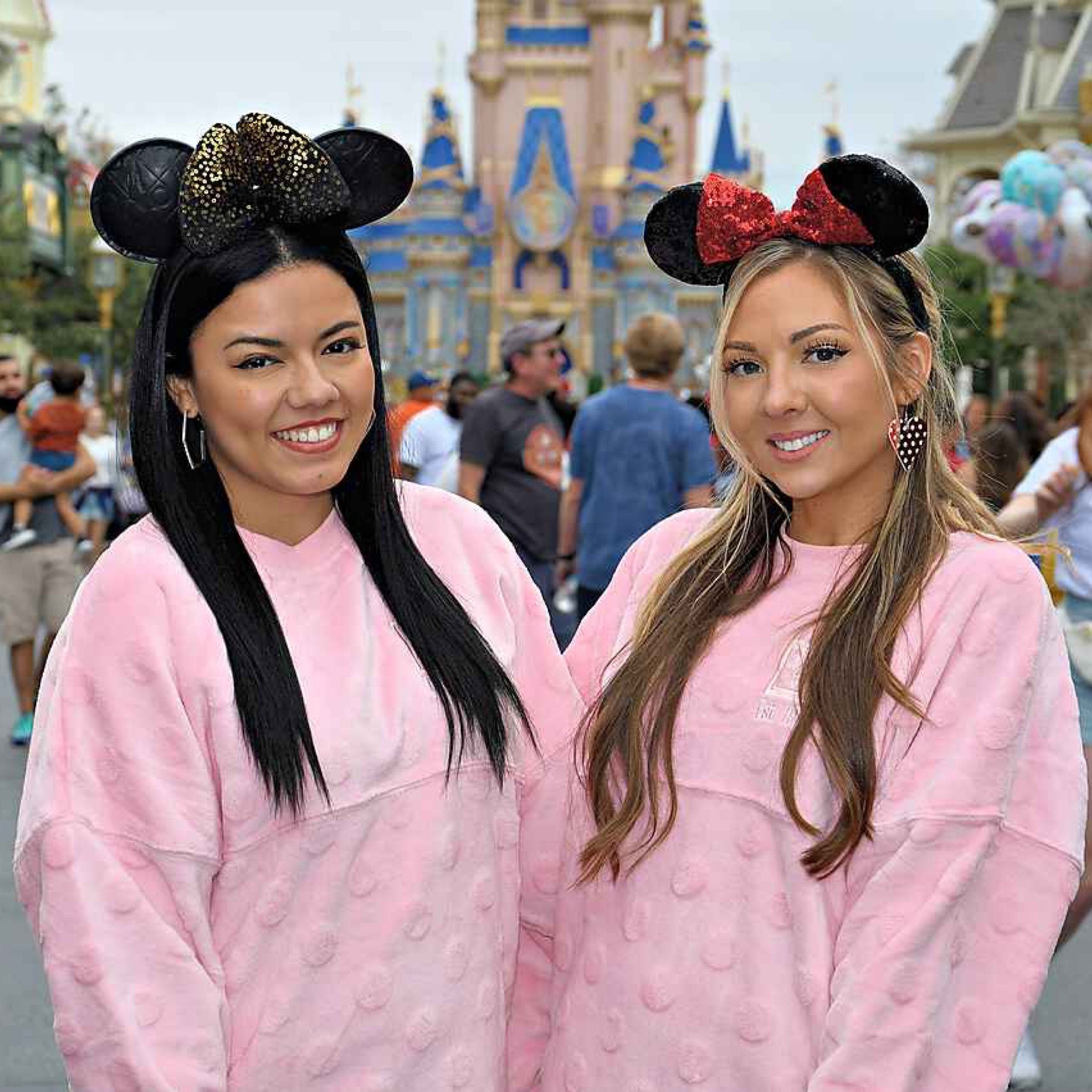 New Disney spirit jerseys! Fluffy, pink. Go dotty at the Disney Parks in this premium pullover pink Spirit Jersey with pieced yoke, embroidered Walt Disney World ''D'' icon and logo, and allover raised fuzzy dot pattern in our cozy velour fabric.



#LTKGiftGuide #LTKunder100 #LTKSeasonal