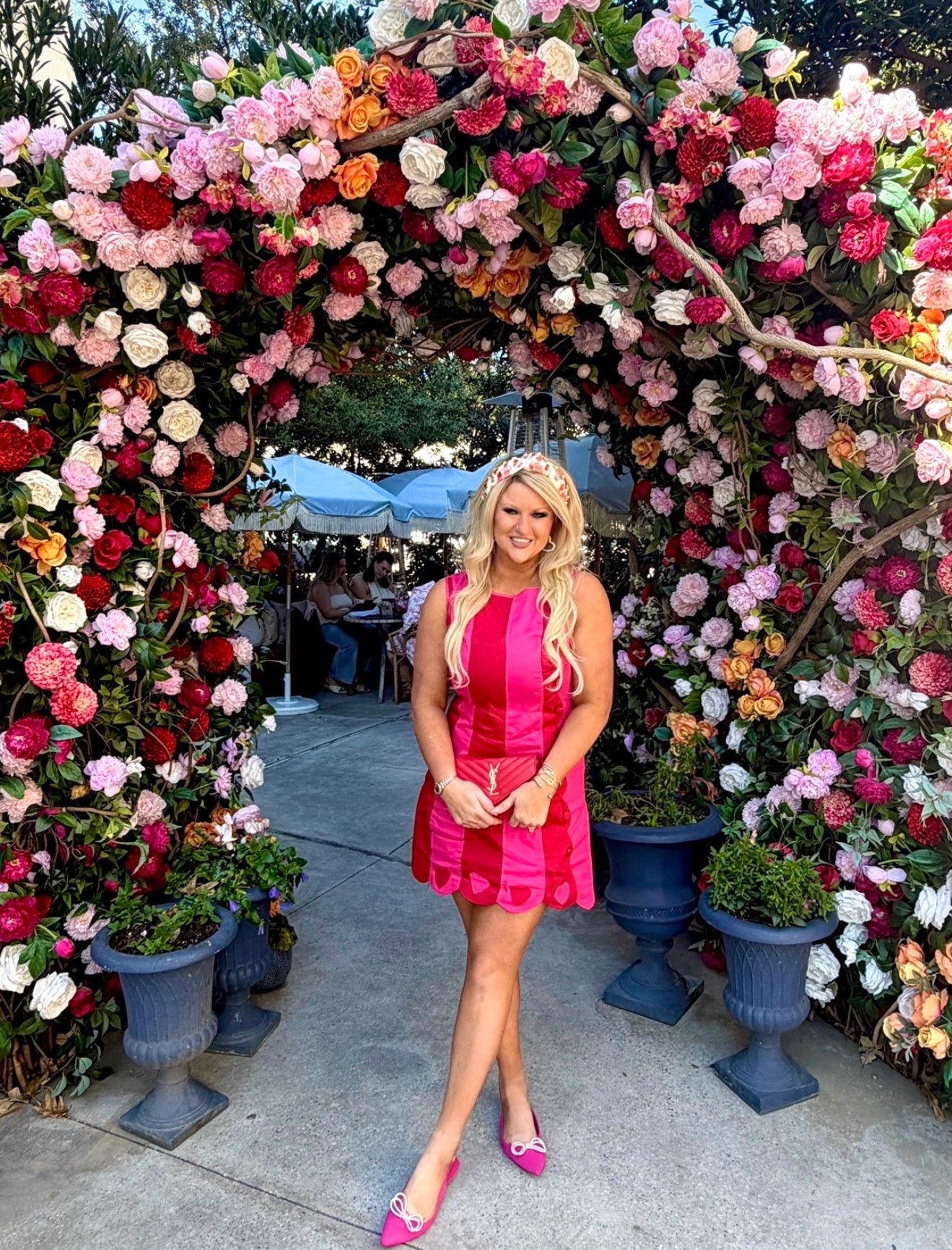Happy Galentines day! This cutie little dress with heart accessories was perfect for a fun celebration with the ladies today 🩷 My Brianna Cannon headband and Lilly Pulitzer earrings are from seasons past, but I linked some similar options  

#LTKValentine