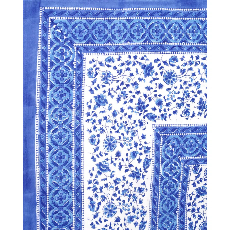 Mariana  Floral 100% Cotton Tablecloth | Wayfair Professional