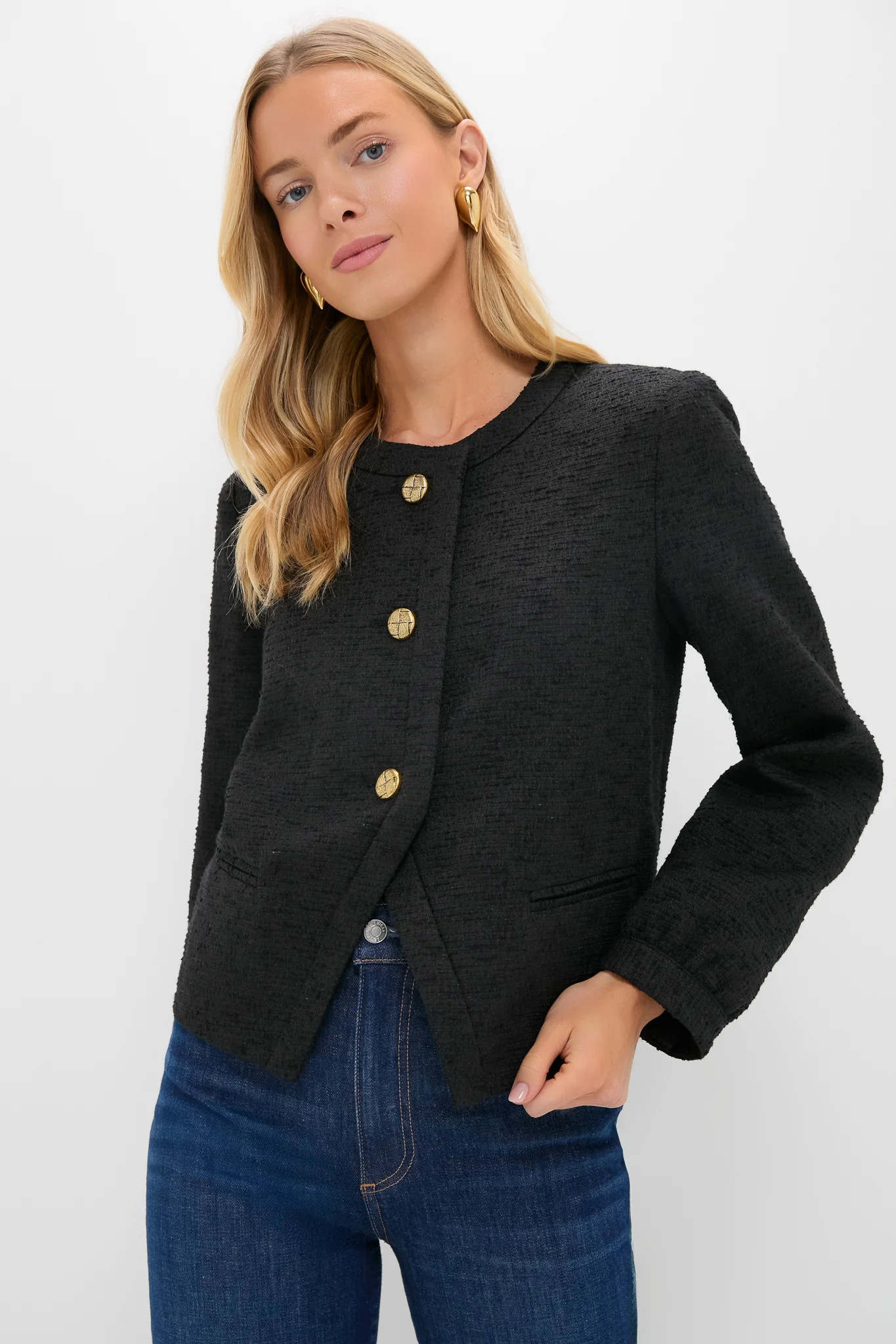 Black Tweed Sommers Jacket | Tuckernuck (US)