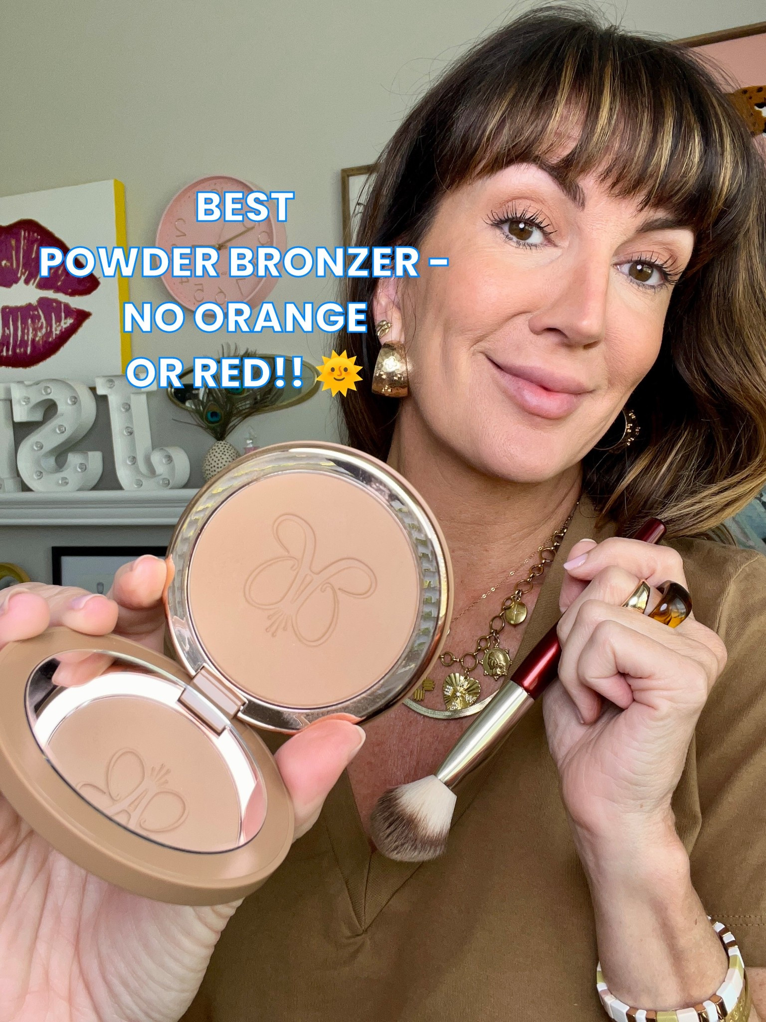 🌞 Wearing shade “sun kissed dreams” here. All their bronzer shades have just enough ash to them that never appear fake. So very GOOD for a realistic bronzed or contour effect. 

#LTKgrwm #LTKBeauty #LTKFindsUnder50