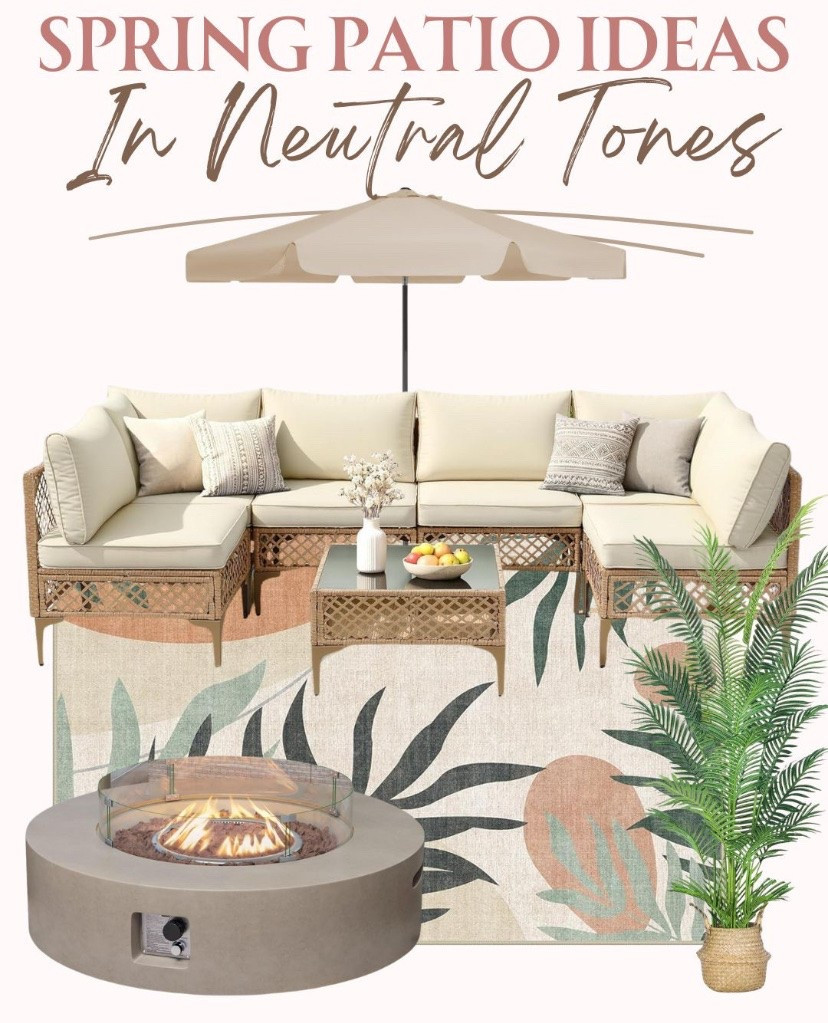 Style the perfect outdoor space with just a handful of touches with outdoor furniture sets that bring style. #outdoorfurniture #patiofurniture #outdoorrug #patiodecor #patioset #patiofurnitureset

#LTKSaleAlert #LTKHome #LTKSeasonal