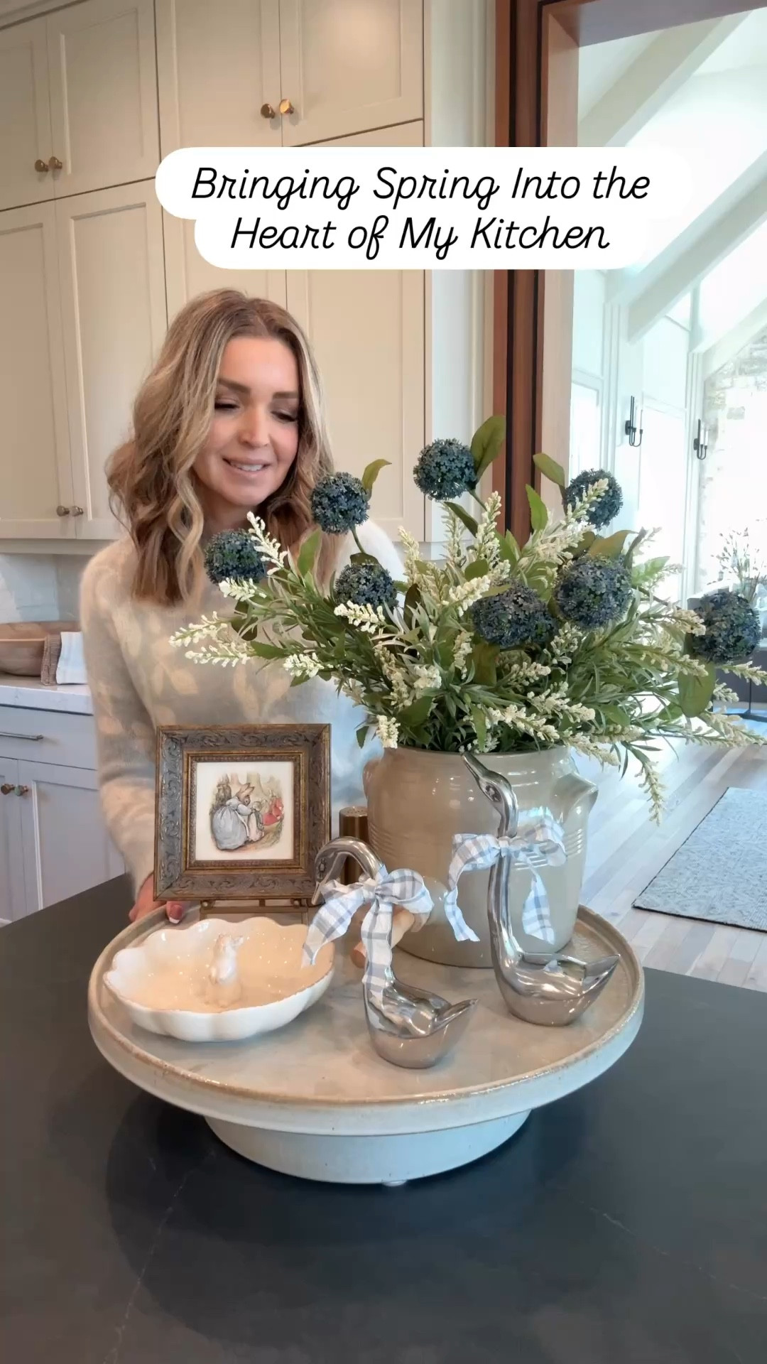 Spring island decor 

#LTKSeasonal #LTKSpringSale #LTKHome