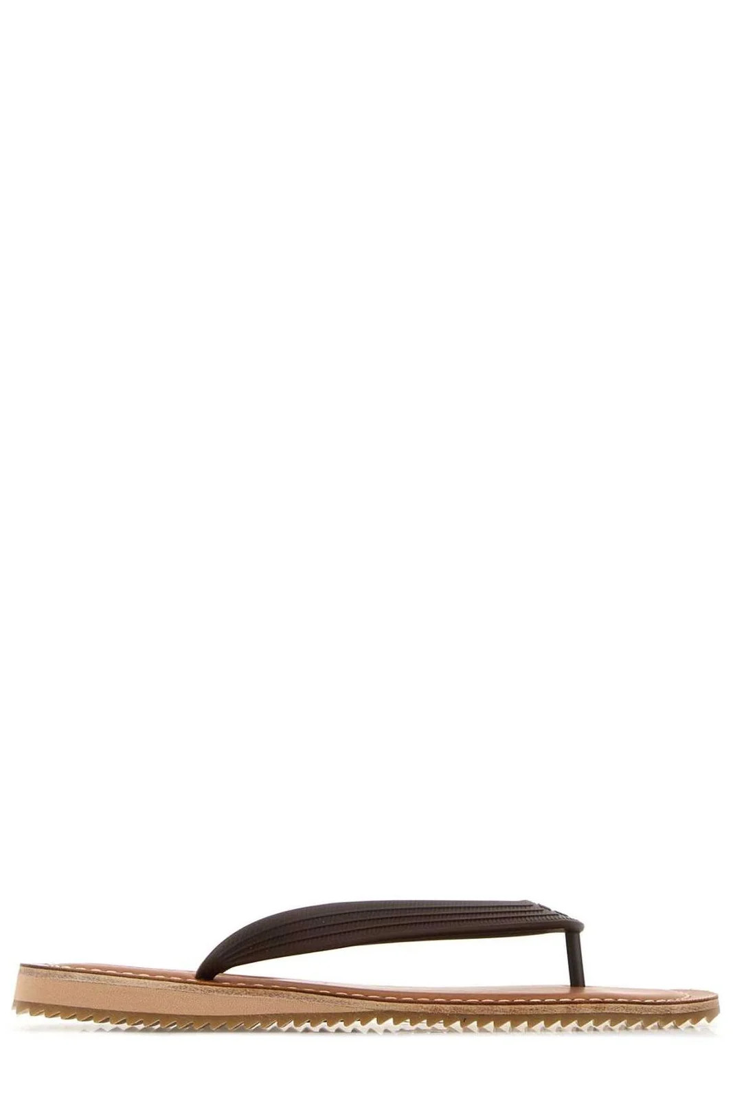 Miu Miu Thong-Strap Flip Flops | Cettire Global