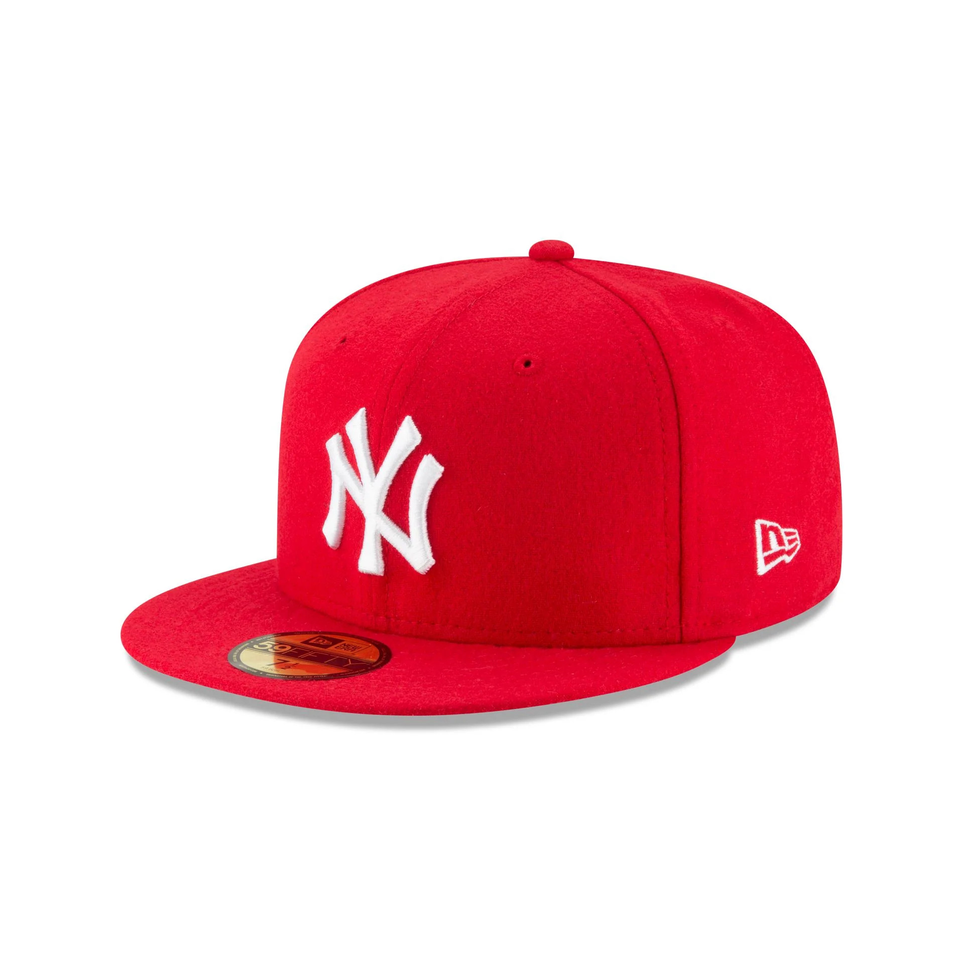 New York Yankees Scarlet Basic 59FIFTY Fitted Hat | New Era