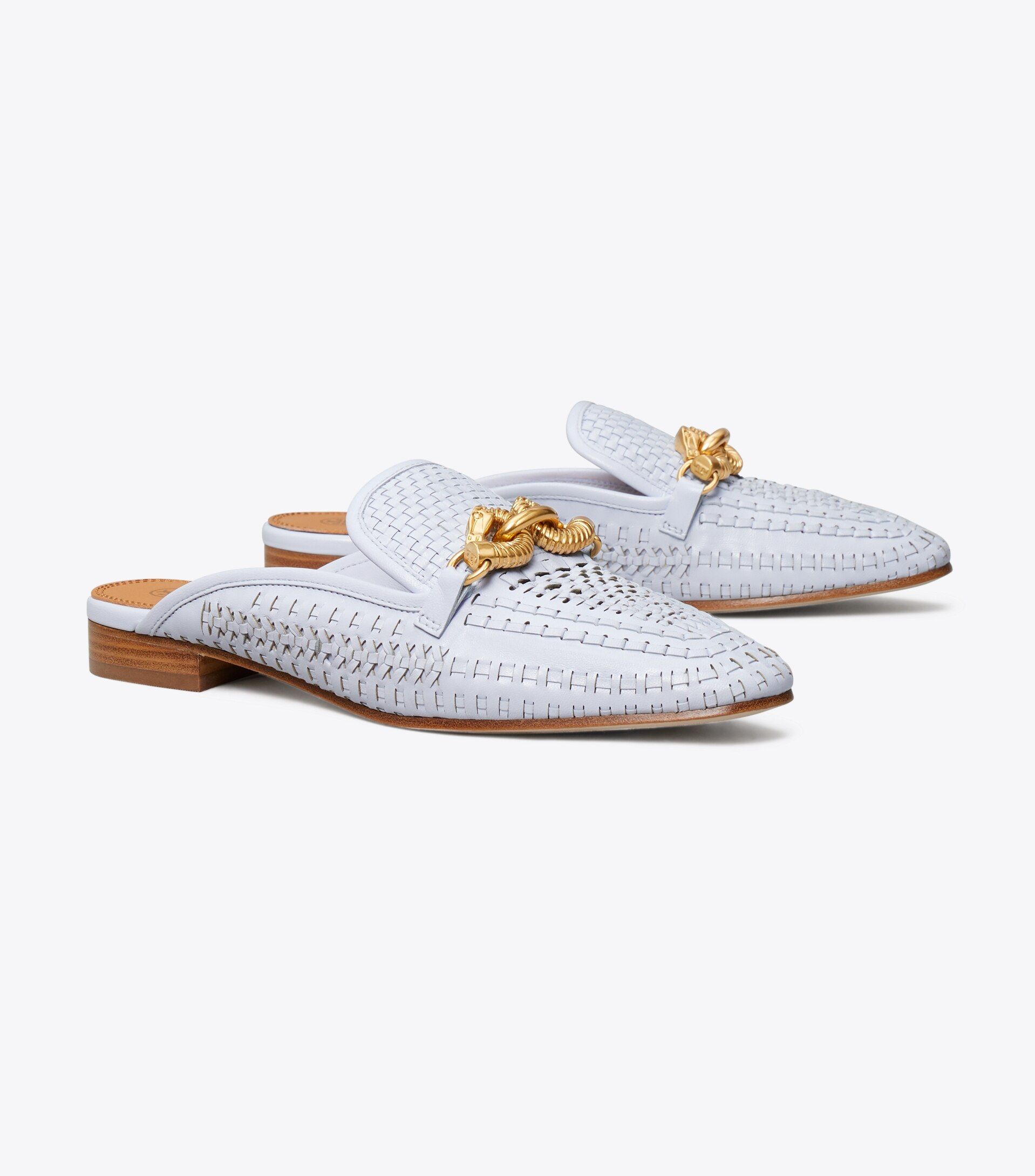 Jessa Woven Backless Loafer | Tory Burch (US)
