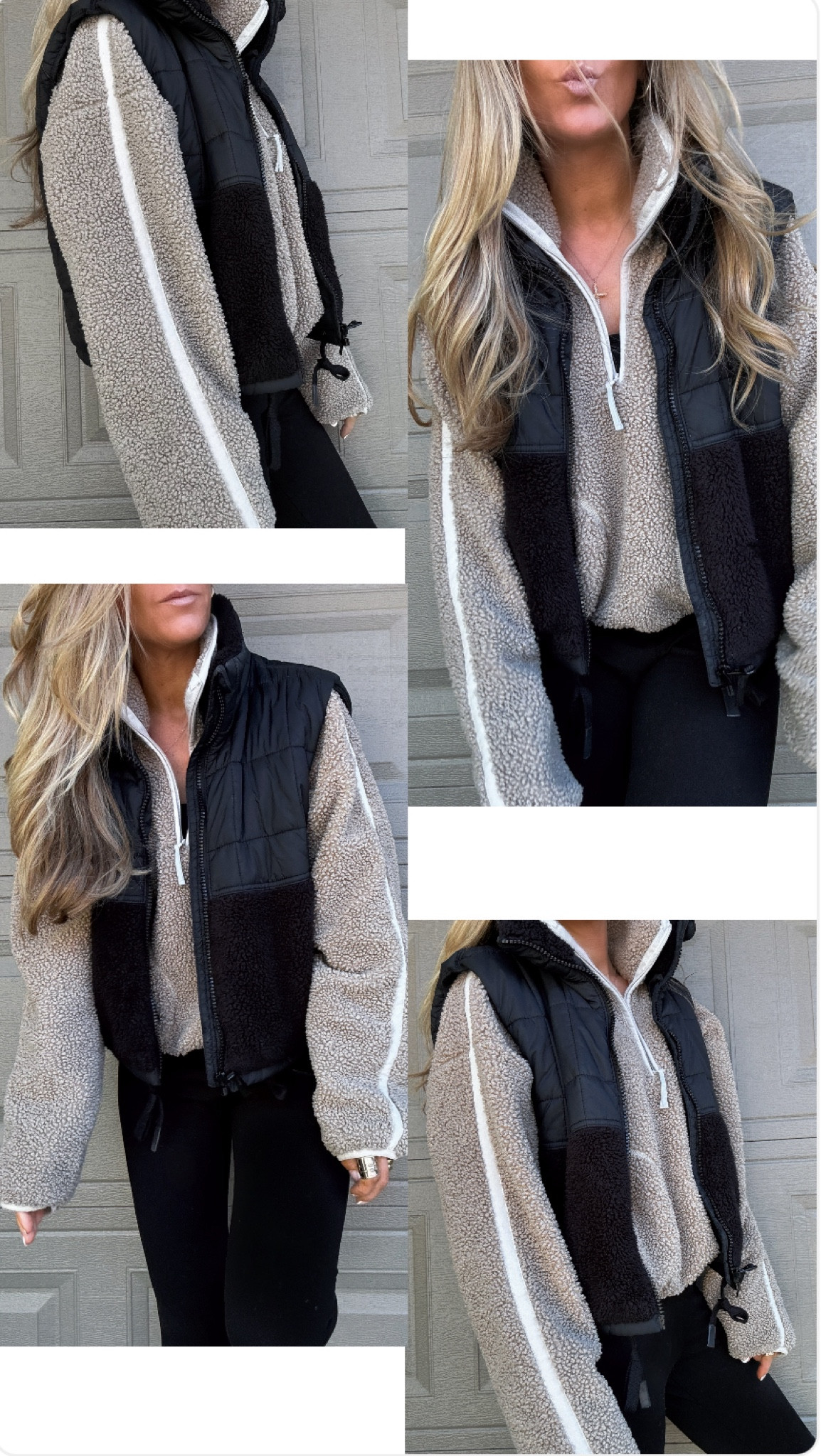 Old Navy Quarter Zip Sherpa (XS) & Target JoyLab High Pile Quilted Vest (S) = casual and cozy for the win! 

(Note my background is pulling more beige out but in direct sunlight it’s a slightly more tan in color) 😊

Target style, target finds, target, old navy style, old navy finds, outerwear, Sherpa, vests, athletic wear, Black Friday sale, Black Friday, Black Friday deal

#LTKSaleAlert #LTKFindsUnder50 #LTKActive