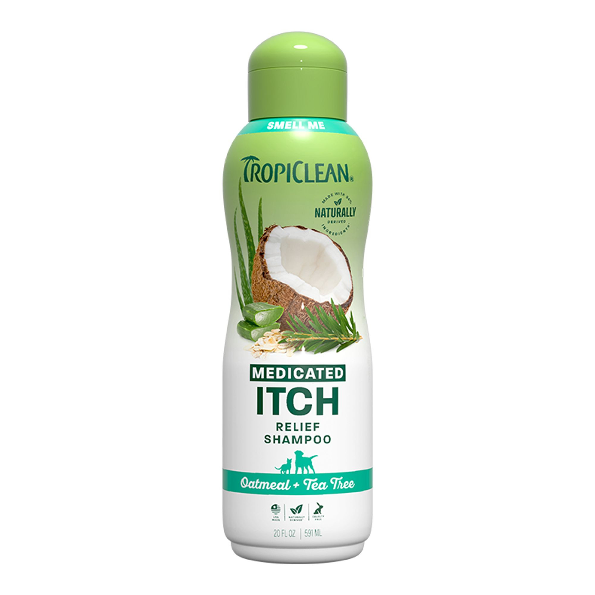 TropiClean® Medicated Oatmeal & Tea Tree Dog Shampoo | PetSmart