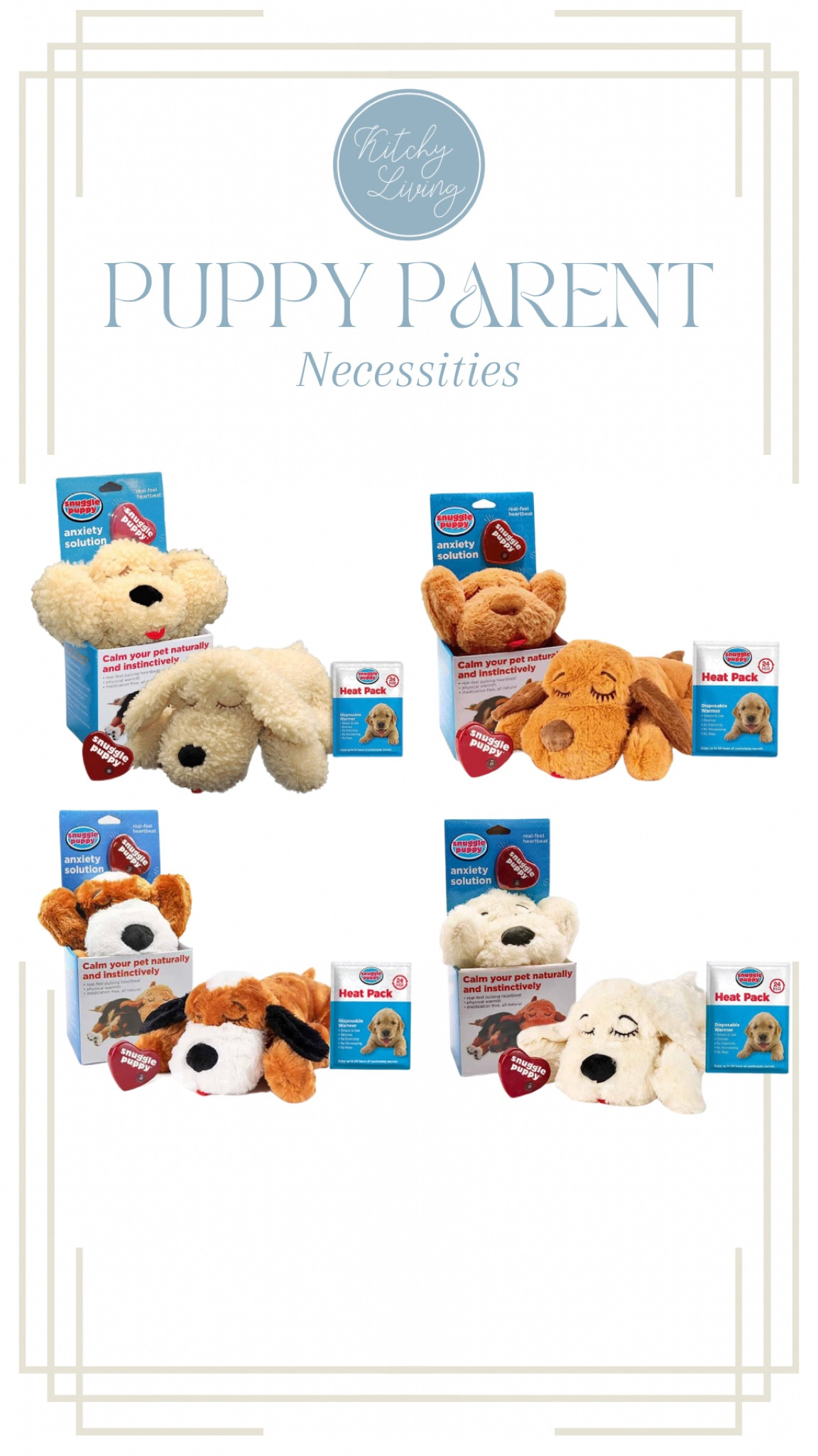 Every Puppy Parent needs this Snuggle Puppy! 🤍 Simulates heart beat of another animal so your puppy will never feel alone at night. Best purchase for a new puppy parent! #puppyparent #puppy #doodlepuppy #puppyfaves #amazon 

#LTKhome #LTKunder50