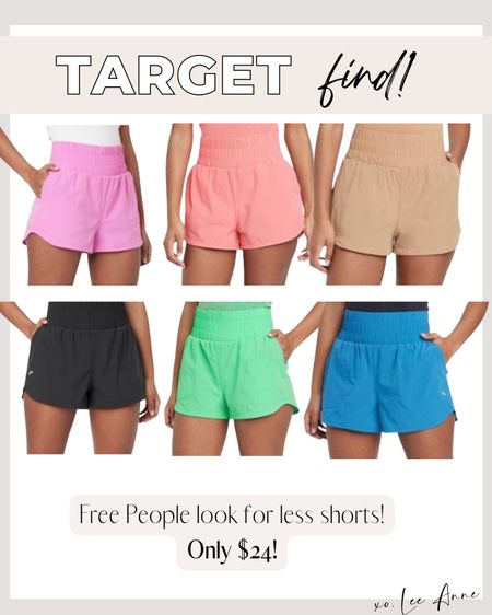 Free People look for less shorts at Target! 

Lee Anne Benjamin 🤍

#LTKunder50 #LTKstyletip #LTKsalealert