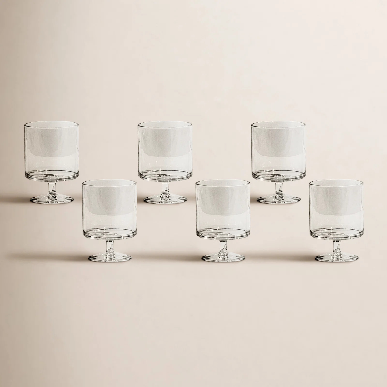 Viera 9.4 oz. Acrylic Goblet (Set of 6) | Birch Lane