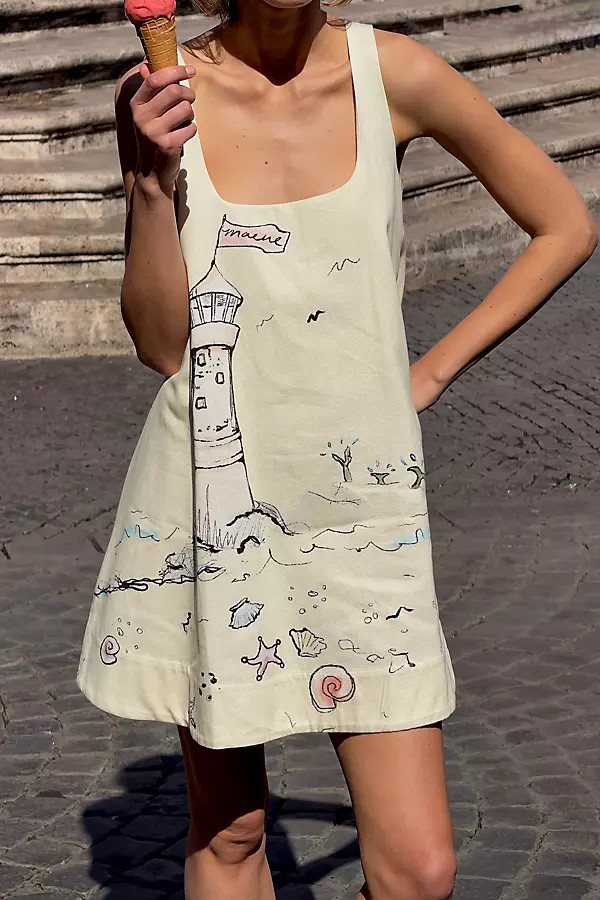 Keiko Mini Dress by Maeve | Anthropologie (US)