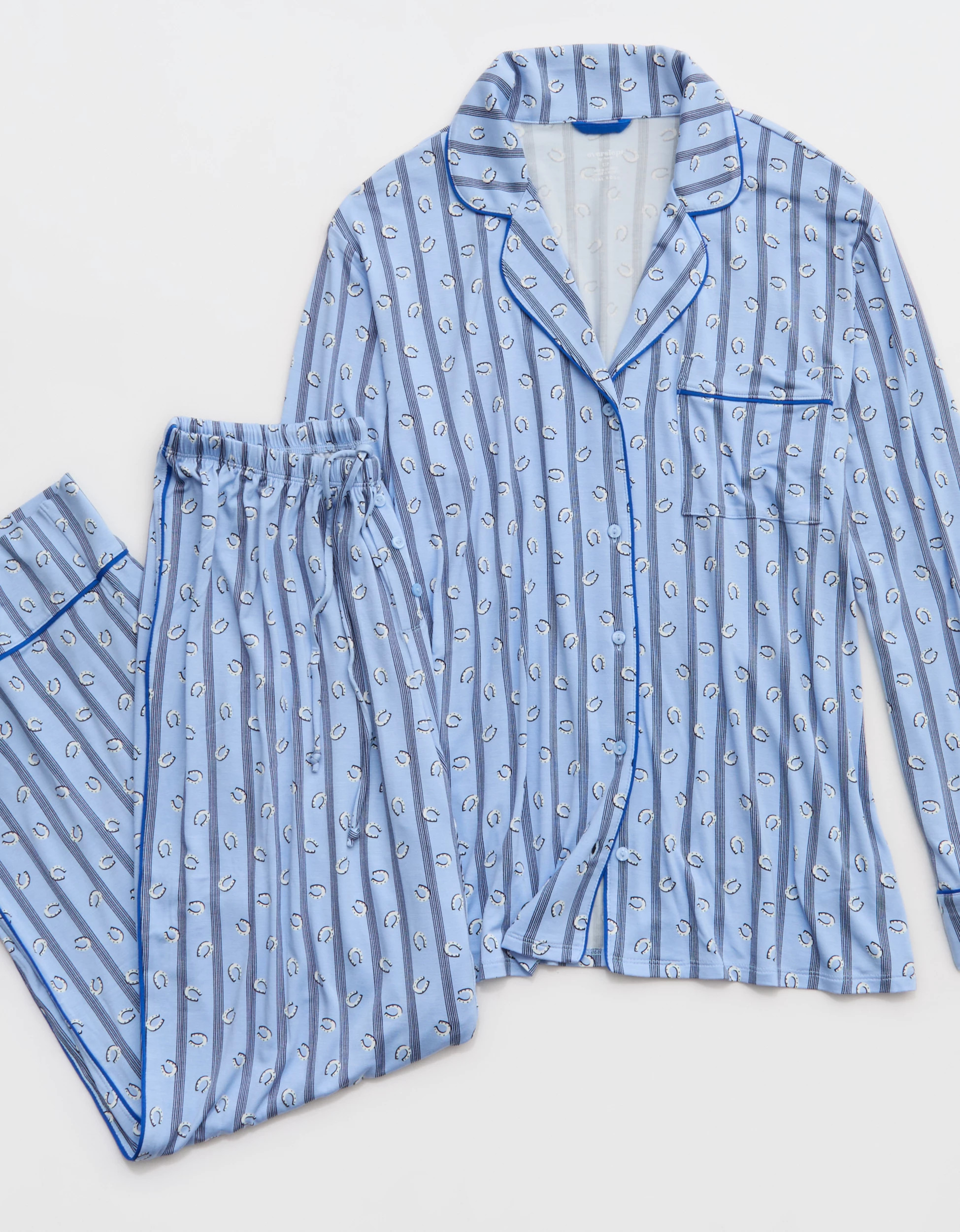 OVERSLEPT by Aerie Real Soft\u00ae Piping PJ Pant | Aerie