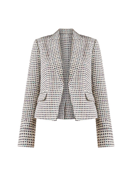 Tweed Fitted Blazer | Ann Taylor