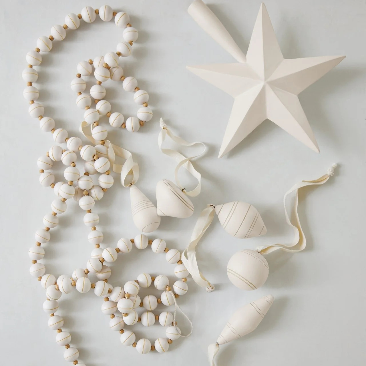 Hand-Painted Wood Tree Topper | Lulu and Georgia 