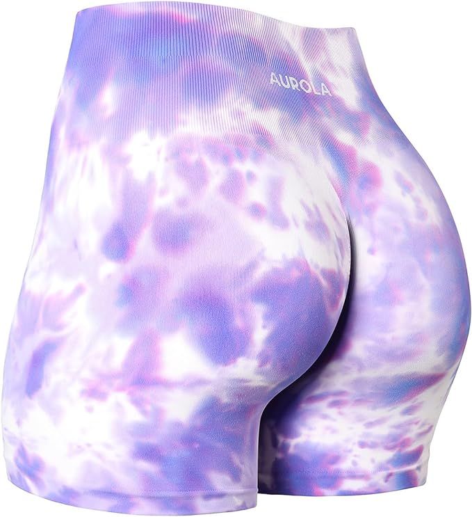 AUROLA Dream Collection Workout Shorts for Women Scrunch Seamless Soft High Waist Gym Shorts | Amazon (US)