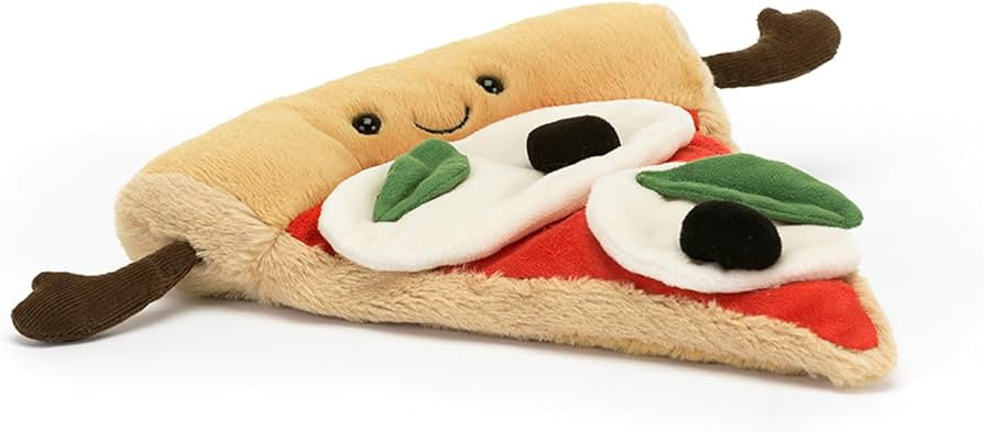 Jellycat Amuseables Slice of Pizza Stuffed Toy, 9 inches - Food Plush - Fun Gift Idea | Amazon (US)