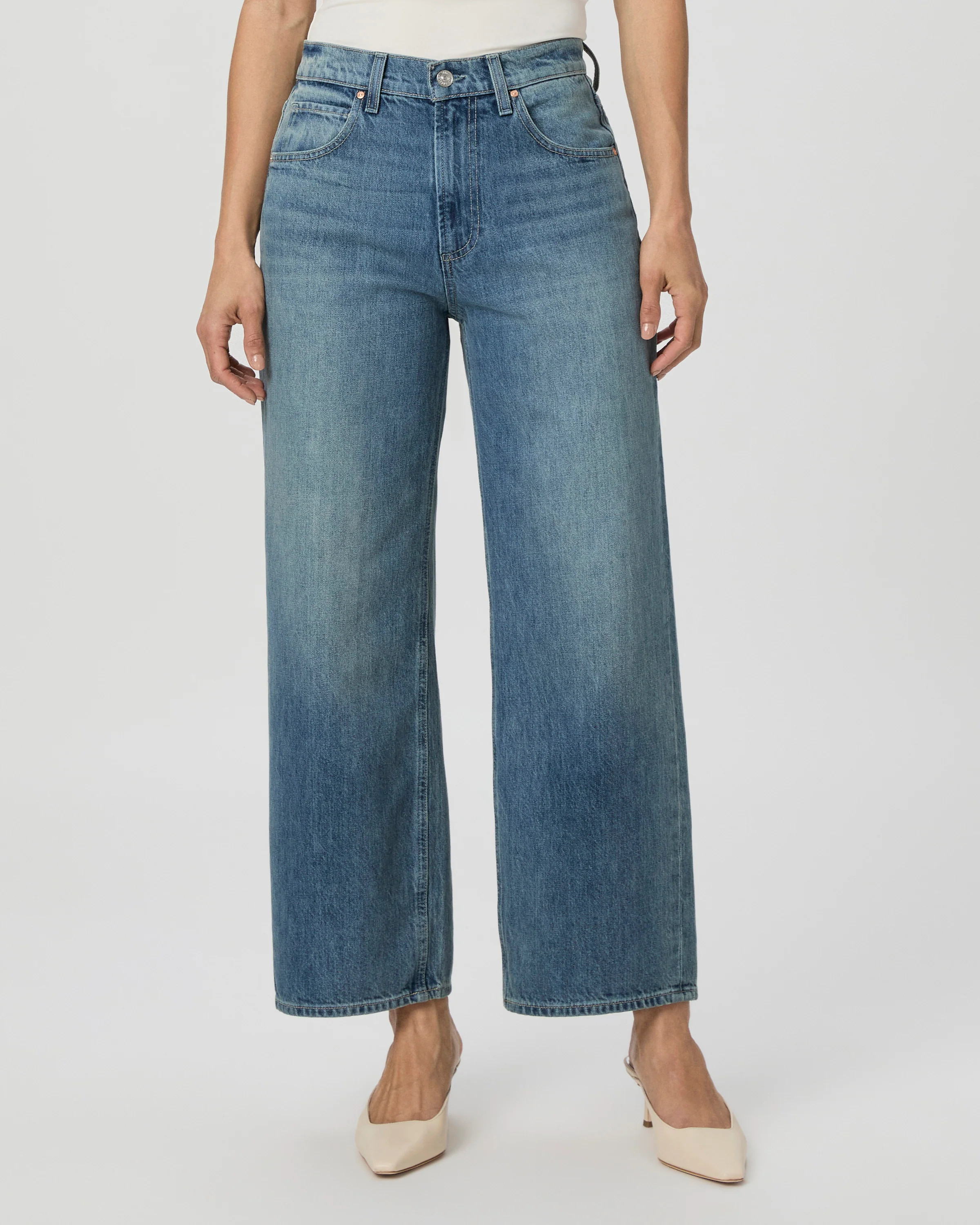 Cameron Ankle Straight Jean | Paige