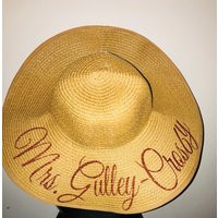 Oversized Floppy Beach Hat-Custom | Etsy (US)