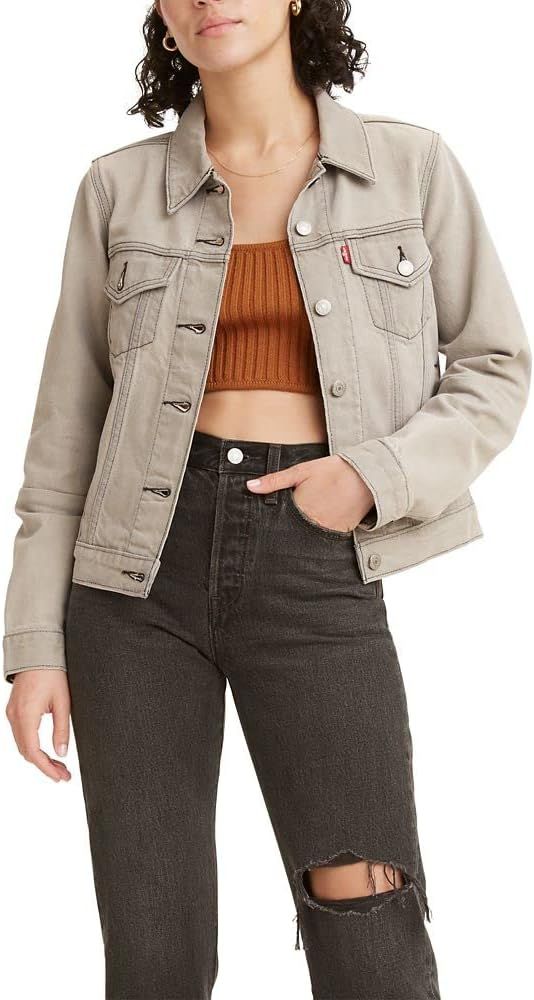 Levi's Women's Original Trucker Jacket, Jeanie, Small at Amazon Women's Coats Shop | Amazon (US)