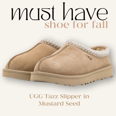 these are on my MUST HAVE for fall list 🫶🏻 

ugg tazz slipper in mustard seed & chestnut 

#LTKSeasonal #LTKstyletip #LTKshoecrush
